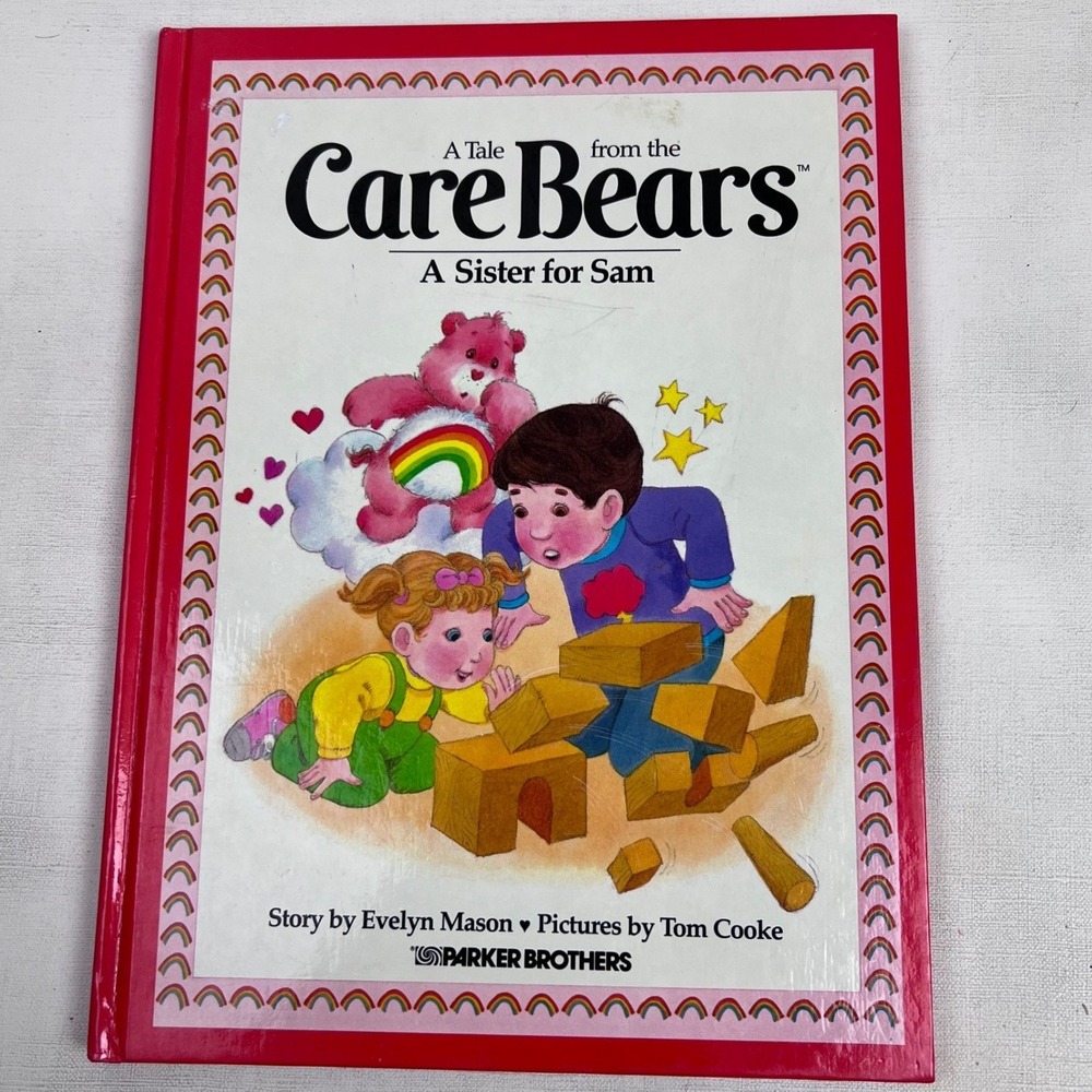 Care Bears A Sister for Sam Book Vintage Collectible Children's‎ Story Nostalgia